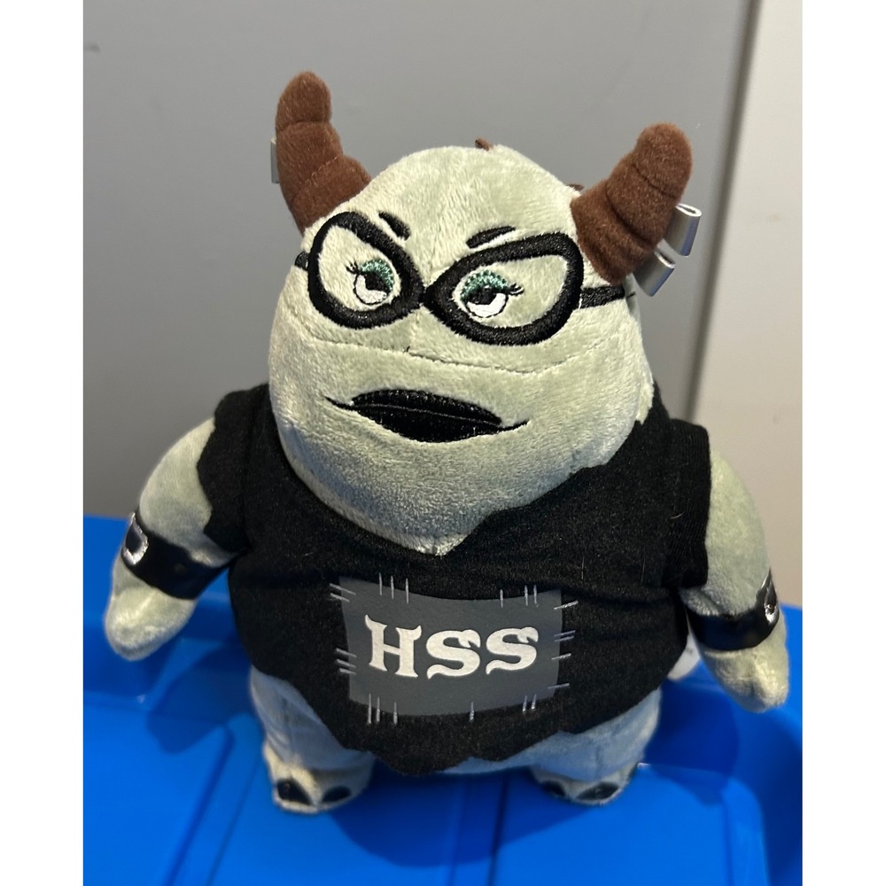 Disney Store Monsters University Ms Squibbles HSS Plush Pixar Green 9" D1072A